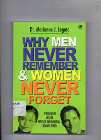 Image of Why Men Never Remember & Women Never Forget : Panduan Wajib Untuk Memahami Lawan Jenis